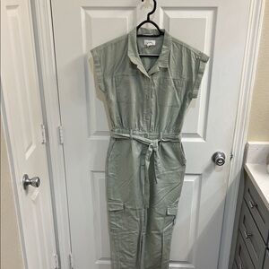 Stylish Olive Green Jumpsuit